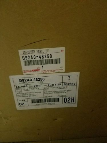 Toyota lexus  hybrid inverter g92a0-48250