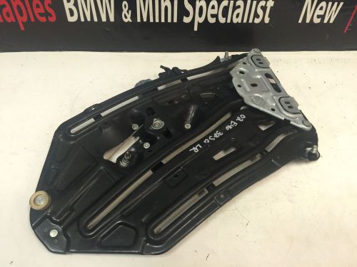 Bmw e46 left rear window regulator &amp; motor 323ci 325ci 330ci m3 convertible