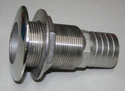 Attwood 1-1/2" stainless steel scupper valve - 66557-1