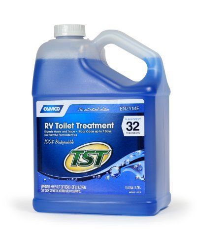 Blue enzyme holding tank treatment 1 gallon toilet digest waste tissue household