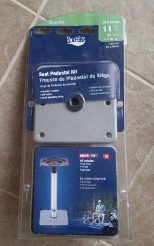 Boat seat pedestal kit