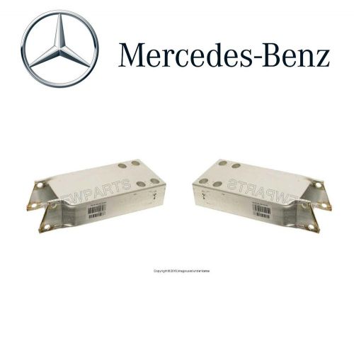 Mercedes w205 c300 set pair of left and right bumper support consoles genuine
