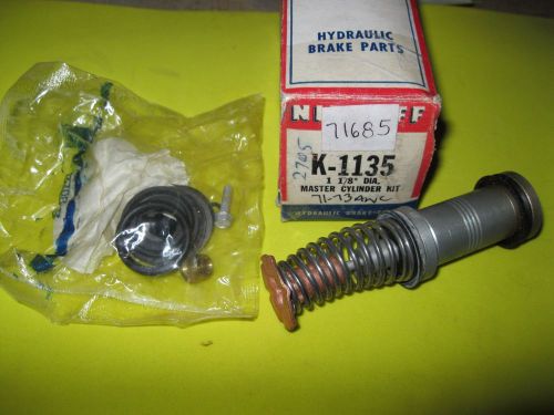 New 1971-73 amc master cylinder rebuild kit, disc brake, with booster