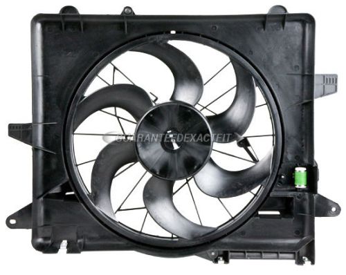 Brand new radiator or condenser cooling fan assembly fits ford mustang