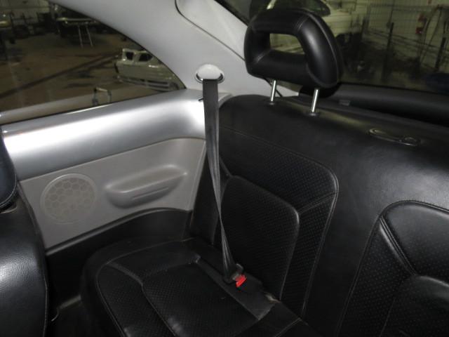 1999 volkswagen beetle rear seat belt & retractor only rh passenger black