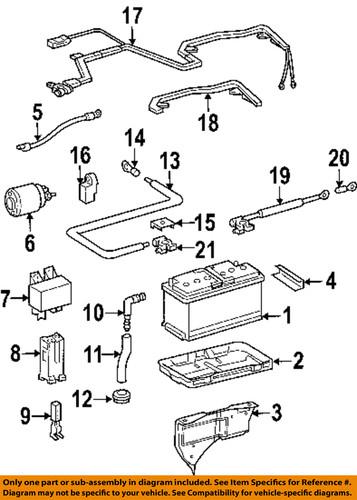 Dodge oem 5120949aa battery-terminal