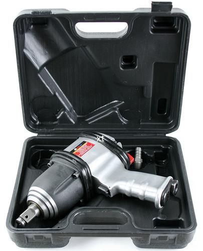 Industrial 3/4" air impact drive wrench twin hammer torque 1220 lb reversible 