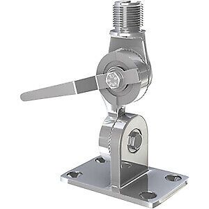 Shakespeare 4187-hd xtra hvy duty stnls ratchet mnt w/ hndle (4187hd)