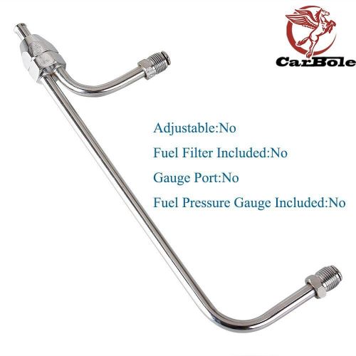 Dual Feed Fuel Line 1551 3310 4160 For Holley Carburetor Fits Inlet 3/8 Hose New, US $13.35, image 9