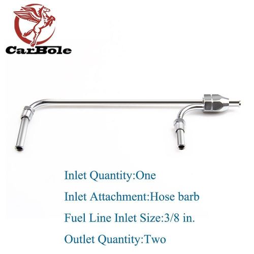 Dual Feed Fuel Line 1551 3310 4160 For Holley Carburetor Fits Inlet 3/8 Hose New, US $13.35, image 11