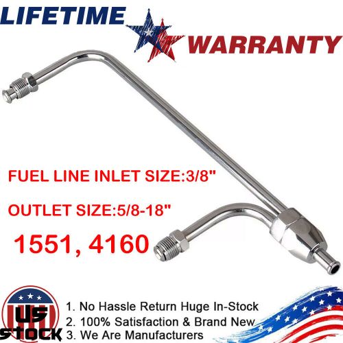 Dual Feed Fuel Line 1551 3310 4160 For Holley Carburetor Fits Inlet 3/8 Hose New, US $13.35, image 12