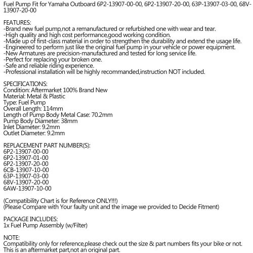Fuel Pump Fit for Yamaha Outboard F150-F250 2005-2017 6P2-13907-00\6P2-13907-20, US $40.61, image 6