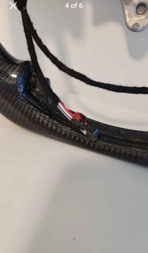 Real carbon fiber Flat Customized Steering Wheel 2019-22 GMC SIERRA W/heated, US $79.25, image 5