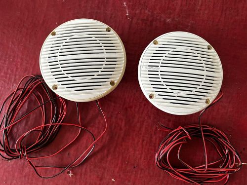 SEAWORTHY WATERPROOF PAIR OF SPEAKERS WHITE SEA5562-02bw MARINE BOAT, US $24.99, image 7