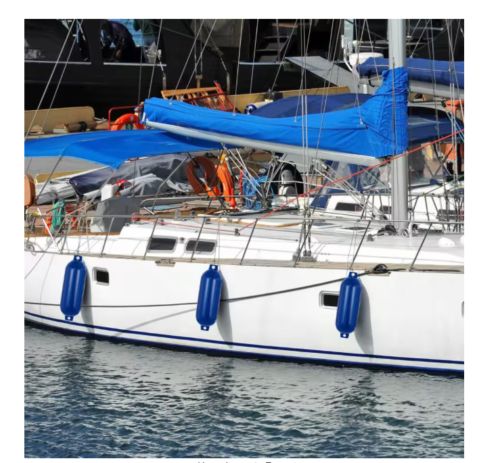 Boat Fenders 8.5 x 27 in. Ribbed Twin Eyes Boat Fenders Pack of 4 Vinyl Inflatab, US $107.99, image 15