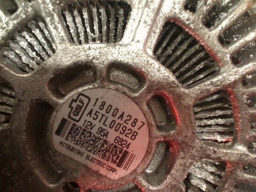 ALTERNATOR Mitsubishi ASX SUV 1.6 MIVEC 16V (4A92) 2017 1800A287-, US $, image 4