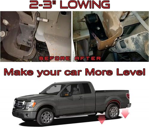 Rear 2"-3" Drop Shackles Lowering Kit for Chevrolet Silverado Sierra 1500 88-18, US $52.11, image 3