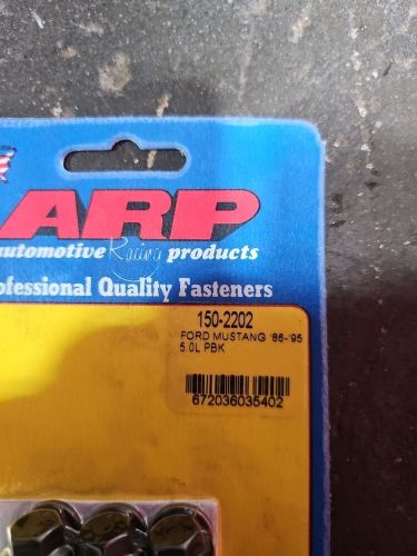 Arp 150-2202 fits fits ford mustang '86-'95 pressure plate bolt kit