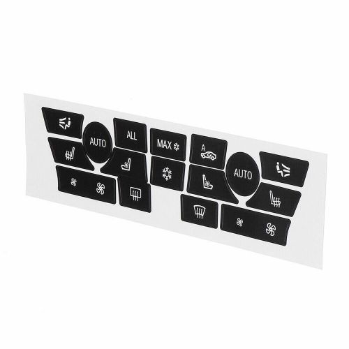 AC Button Repair Climate Control Decal Stickers/For 7 Series 740i 750i 760Li, US $11.18, image 13
