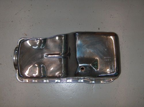 1963-1996 Ford 289 302 Small Block Ford Chrome Oil Pan Performance D0OE-6675-C, US $45.00, image 3