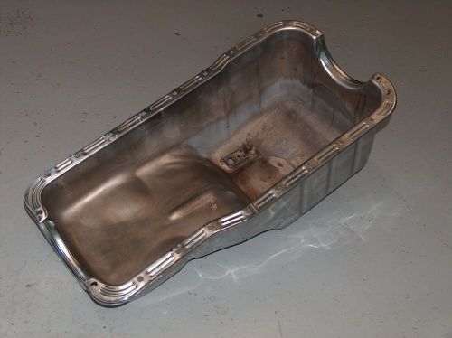 1963-1996 Ford 289 302 Small Block Ford Chrome Oil Pan Performance D0OE-6675-C, US $45.00, image 5
