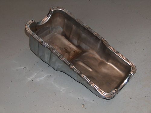 1963-1996 Ford 289 302 Small Block Ford Chrome Oil Pan Performance D0OE-6675-C, US $45.00, image 6