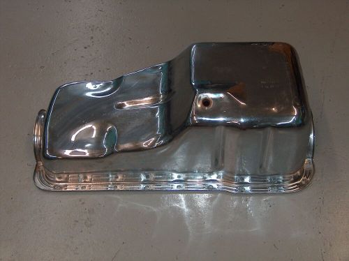 1963-1996 Ford 289 302 Small Block Ford Chrome Oil Pan Performance D0OE-6675-C, US $45.00, image 14