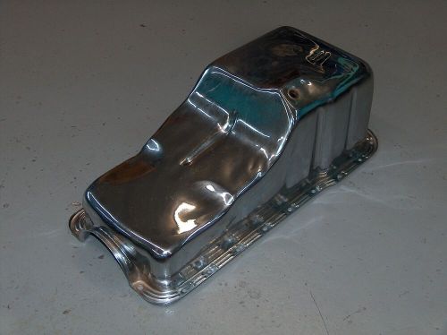 1963-1996 Ford 289 302 Small Block Ford Chrome Oil Pan Performance D0OE-6675-C, US $45.00, image 15