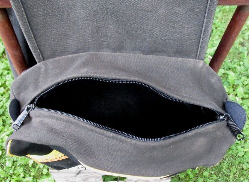 VTG YELLOW ORANGE 70S TNT BLIZZARD STRIPES SKIDOO SNOWMOBILE SADDLE BAGS, US $19.00, image 6