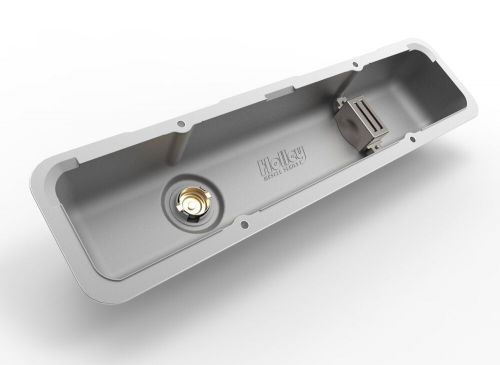 Holley 241-135 muscle series valve covers for small block chevy engines-black...