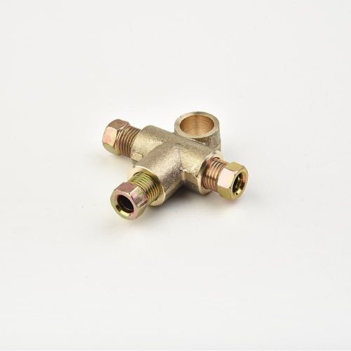 4 Pcs/set Three-way T-nut Short Joint Metric M10 3/16 Pipe 10mm Convex Bottom, C $14.66, image 5