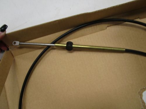 QUICKSILVER 7' SHIFT & THROTTLE CABLE BLACK 850716A 7 MARINE BOAT, US $19.95, image 2