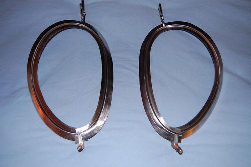 Jaguar e-type, xke bonnet covered headlight flanges - series 1.5