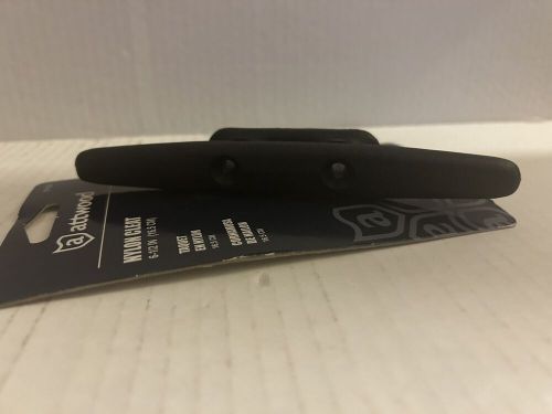 Attwood 12113L3 Black Nylon 6.5" Strong, lightweight cleat, for #12 screws, US $9.89, image 2