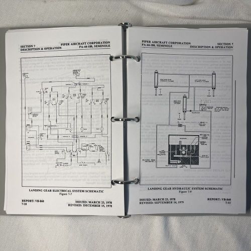Piper Seminole Pilot's Information Manual 1979 P/N: 761 662, US $19.95, image 3