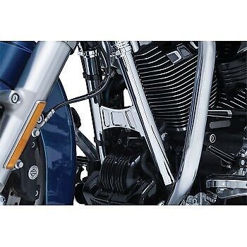 Kuryakyn 6955 chrome neck covers for harley touring 14-16