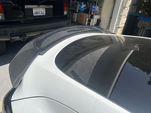 Carbon Fiber Rear Trunk Lip Spoiler Wing Replacement For 2020-2022 Tesla Model Y, US $275.00, image 2
