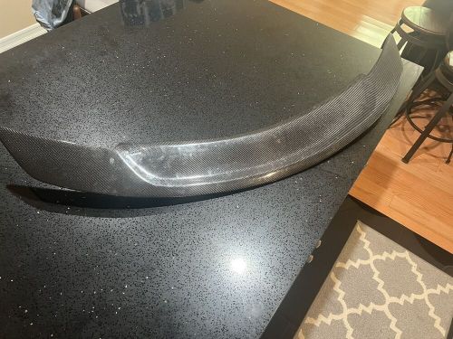 Carbon Fiber Rear Trunk Lip Spoiler Wing Replacement For 2020-2022 Tesla Model Y, US $275.00, image 5