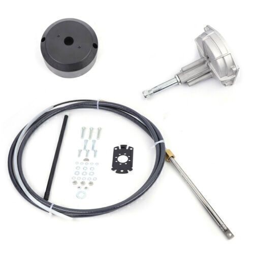 12 Feet Marine Boat Rotary Steering System Outboard Kit with 12ft Steering Cable, US $126.62, image 10