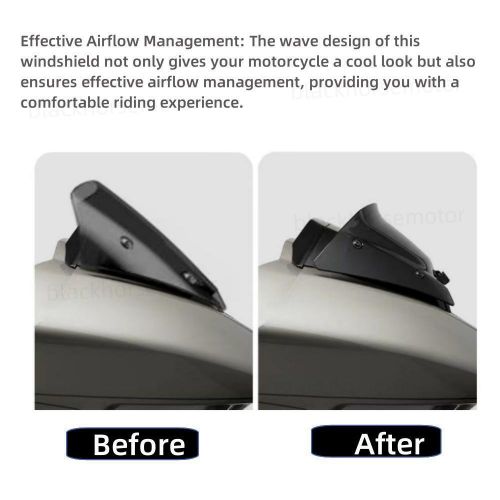 9"orange windscreen windshield for harley road glide cvo/se fltrxse 2023 2024