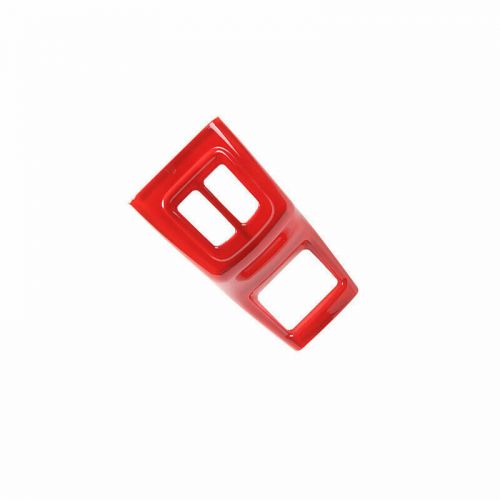 Fit For Jeep Compass 2017-2020 Bright Red Rear Anti-Kick Panel Air Outlet Trim, US $38.25, image 5