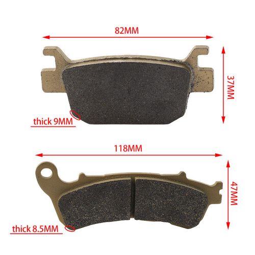 Front Rear Brake Disc Pads Fit For HONDA NSS 300 AD Forza ABS 2013-17, US $33.85, image 6