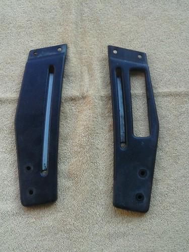  kawasaki  intruder invader oil and gas gauge panel covers.