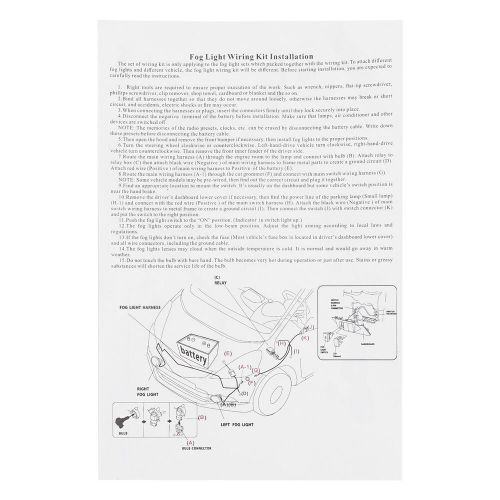 For 23 Ford Escape Front Bumper Fog Light w/Cover&Wire Harness LED Fog Light Kit, US $89.16, image 11