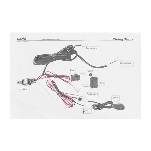 For 23 Ford Escape Front Bumper Fog Light w/Cover&Wire Harness LED Fog Light Kit, US $89.16, image 12