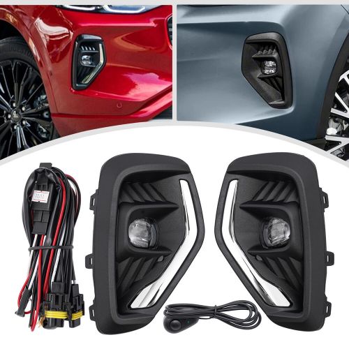 For 23 Ford Escape Front Bumper Fog Light w/Cover&Wire Harness LED Fog Light Kit, US $89.16, image 16