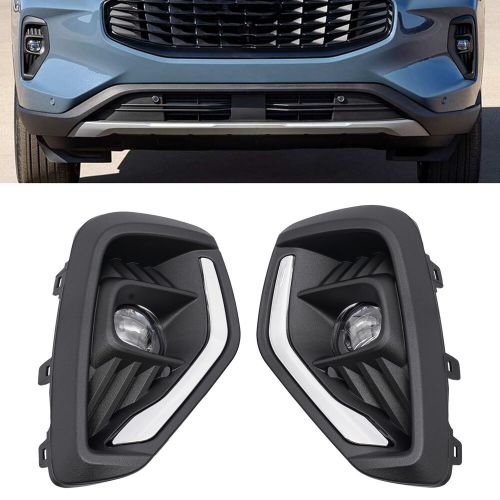 For 23 Ford Escape Front Bumper Fog Light w/Cover&Wire Harness LED Fog Light Kit, US $89.16, image 17