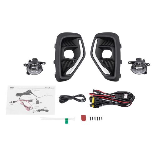 For 23 Ford Escape Front Bumper Fog Light w/Cover&Wire Harness LED Fog Light Kit, US $89.16, image 19