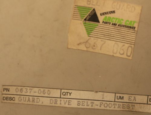 Genuine Artic Cat Drive Belt Deflector Kit Guard Footrest 063-060, US $10.97, image 13