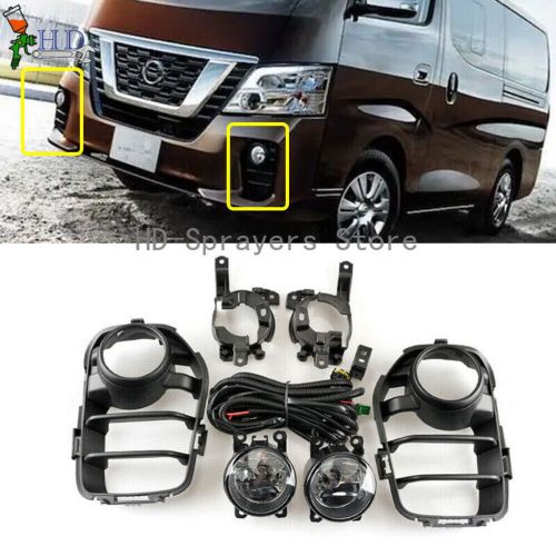 Fog Lamp Assembly Fog Lamp Light Lamps Kit Set For 2018-2020 Nissan NV350 Uran, US $95.00, image 8